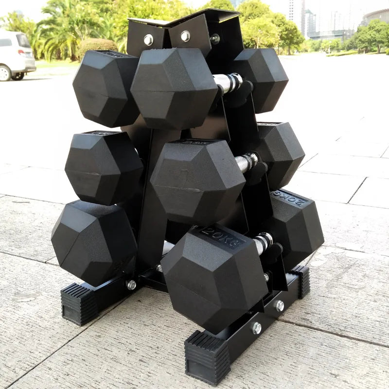 Hexagonal Dumbbell Set