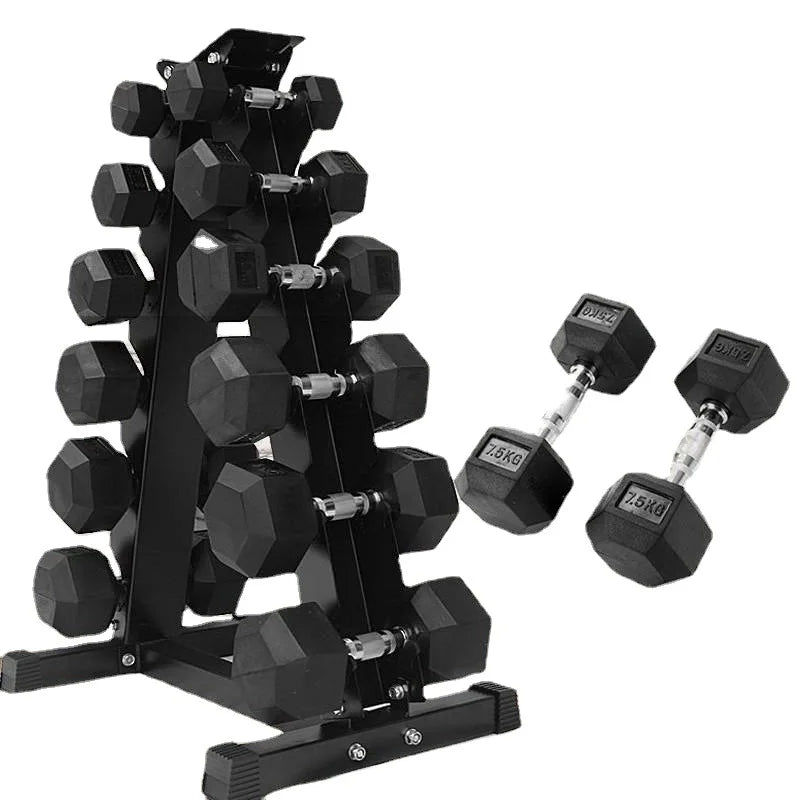 Hexagonal Dumbbell Set